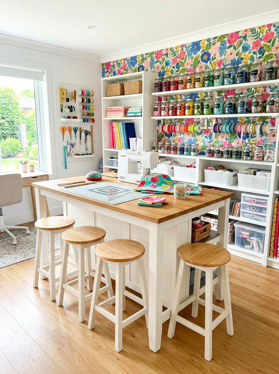 Craft Room - 30 home retreat room ideas