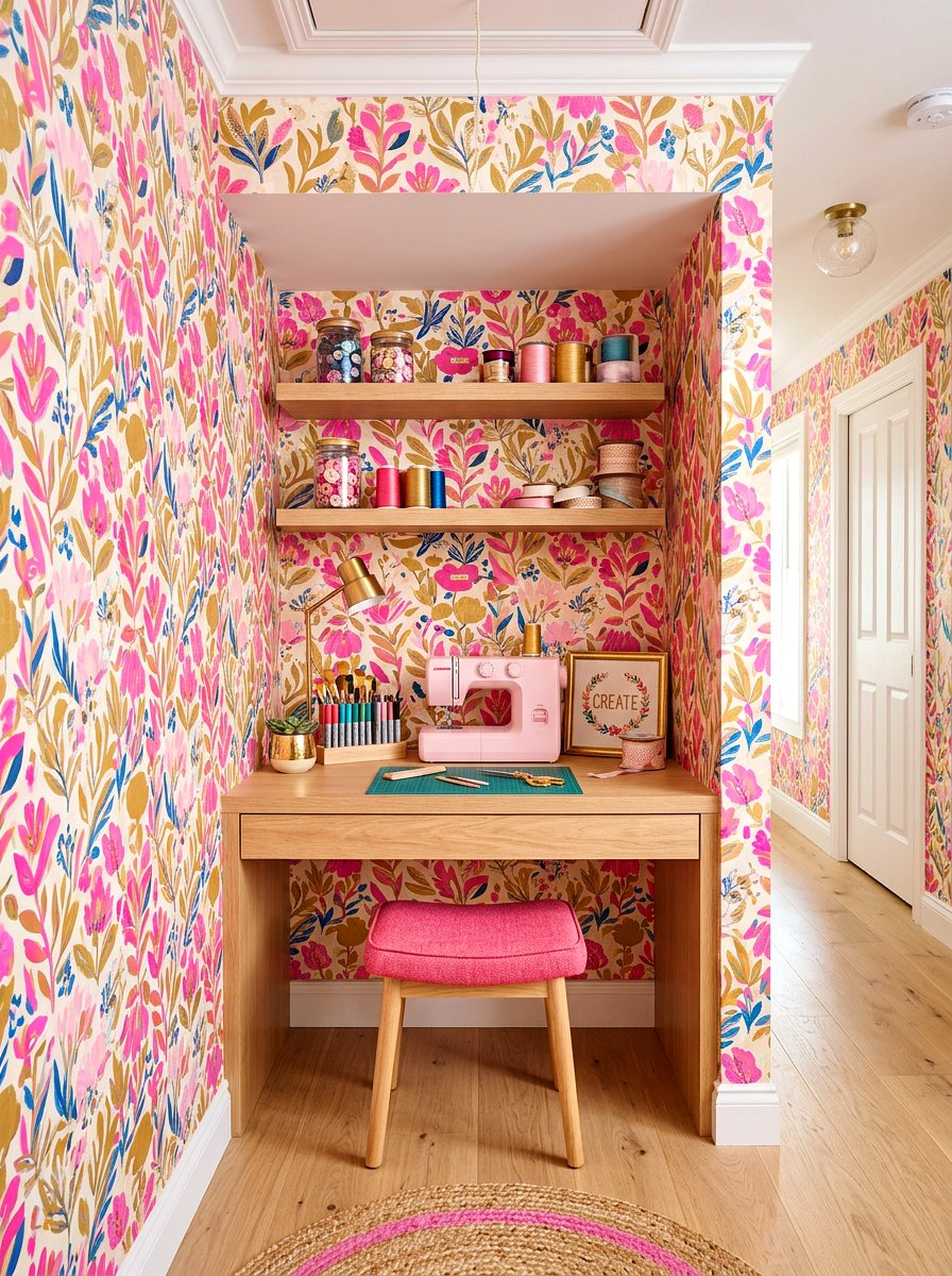 Craft Room Nook - 30 craft room ideas