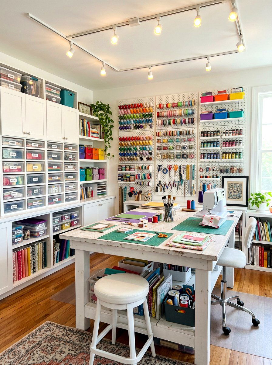 Craft Room Storage - 30 bonus room ideas