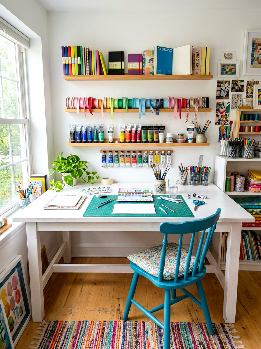 Craft Room Supply Ledge - 30 picture ledge renter ideas