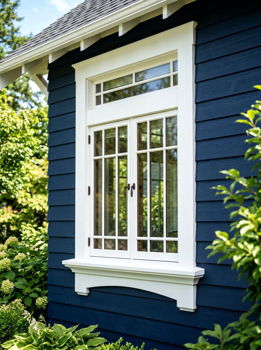 Craftsman Window Trim - 30 craftsman exterior ideas