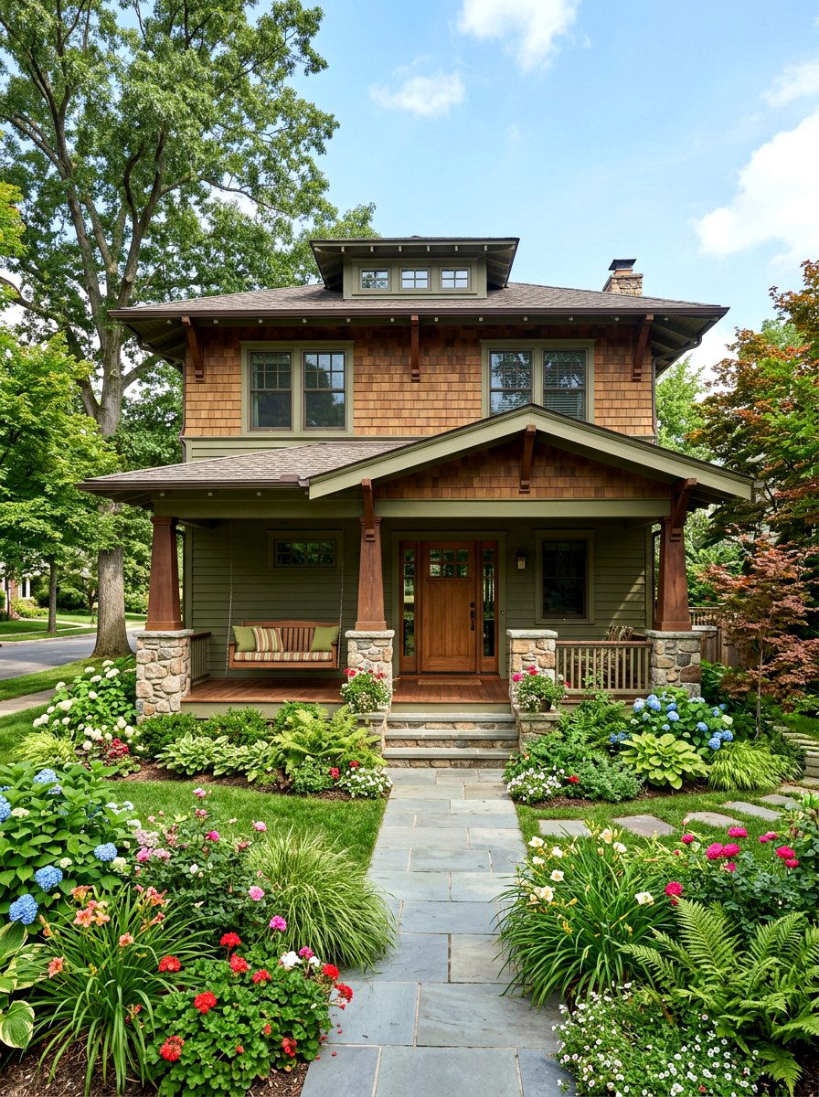 Craftsman house exterior - 30 two story house exterior ideas