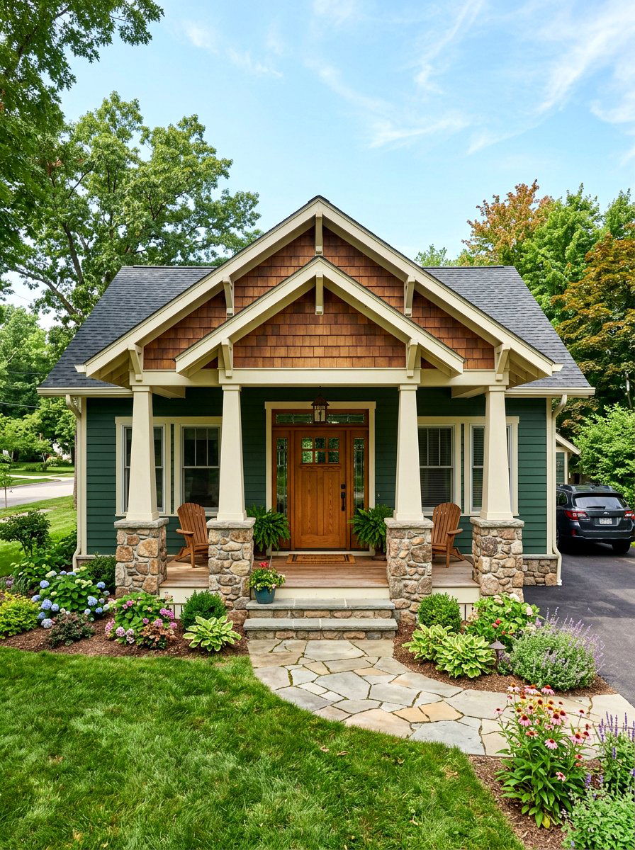 Craftsman style ranch exterior - 30 ranch house exterior ideas