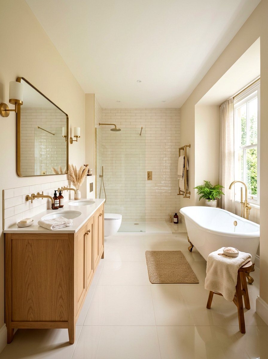 Cream Beige Bathroom - 30 beige bathroom ideas