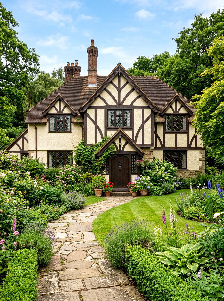 Cream House Brown Trim - 30 house trim color ideas