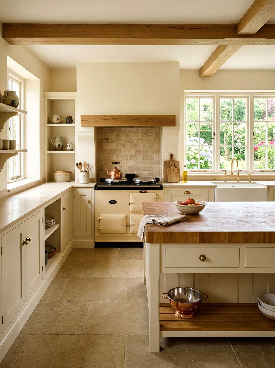 Cream Kitchen Brass Hardware - 30 unlacquered brass kitchen ideas