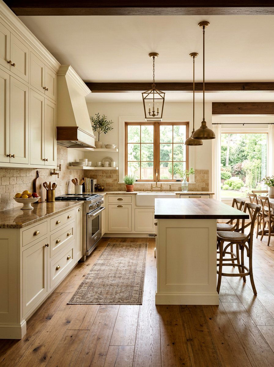 Cream Kitchen Cabinets - 30 kitchen cabinet ideas