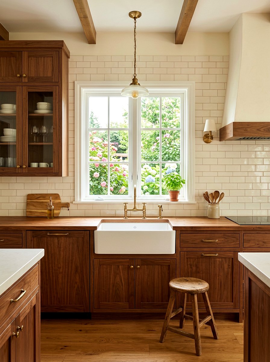 Cream Subway Tile Kitchen - 30 subway tile kitchen ideas