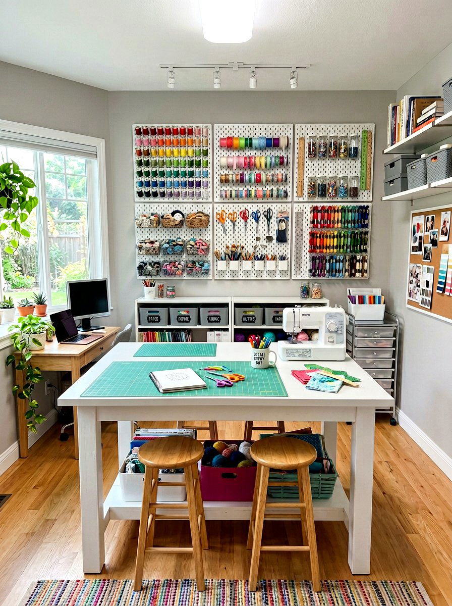 Creative Craft Office - 30 home office ideas