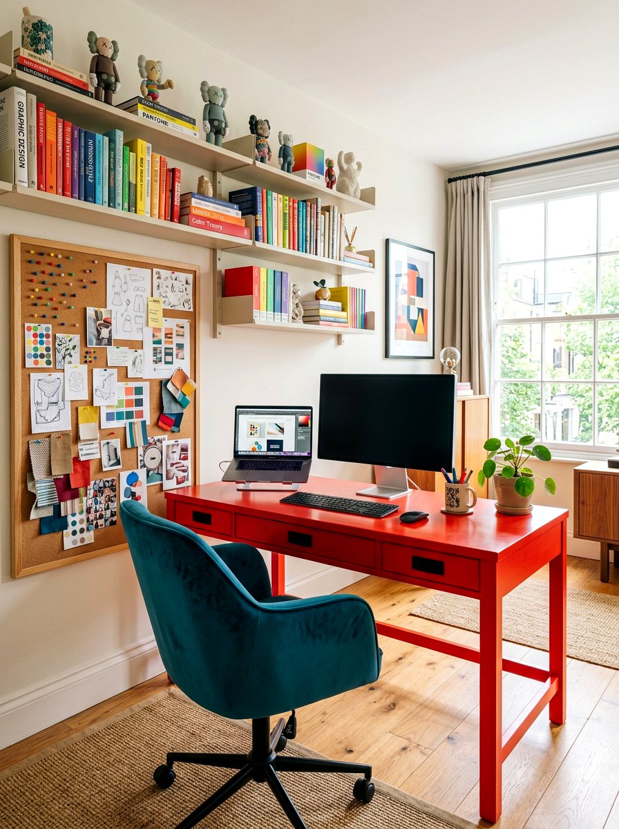 Creative Office - 30 playful apartment decor ideas