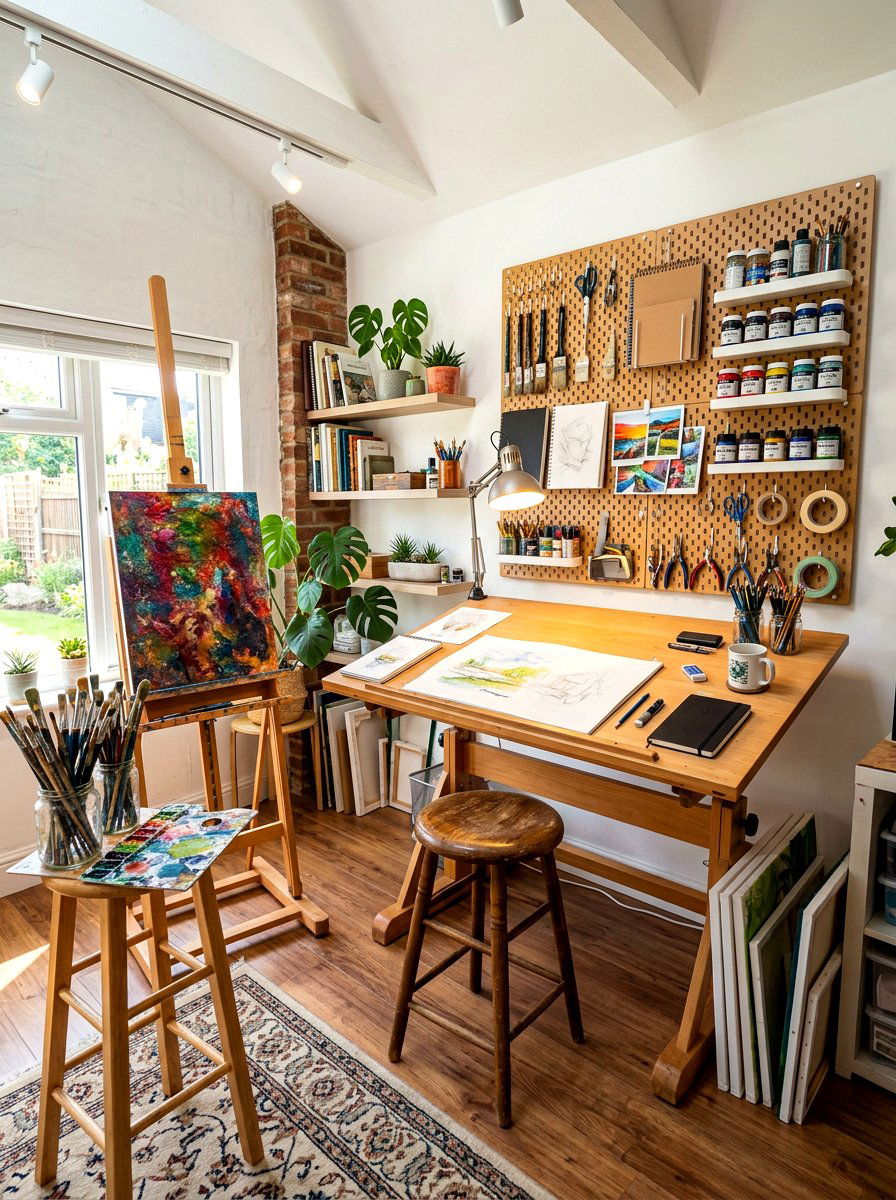 Creative home studio - 30 cozy home office ideas