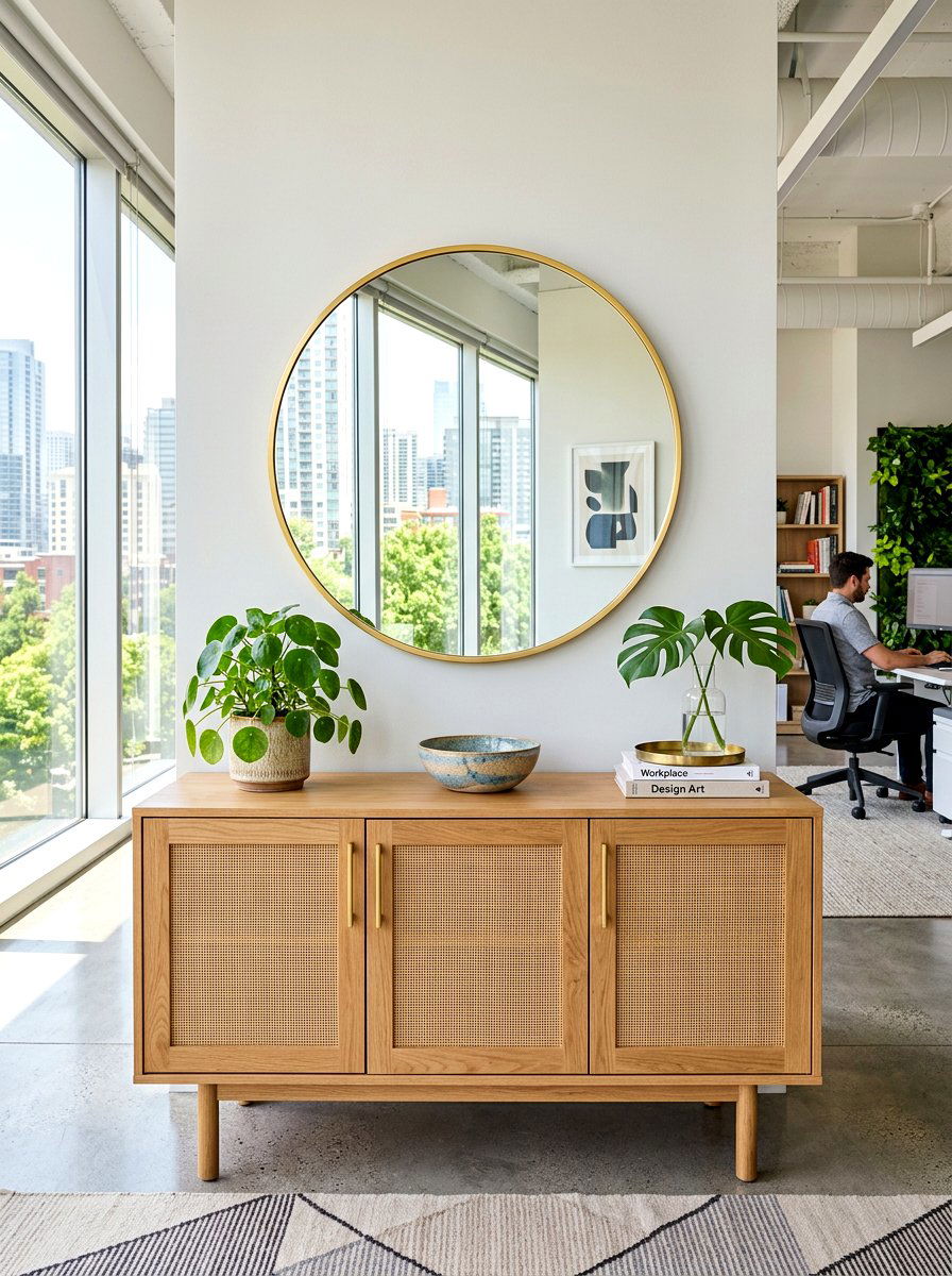 30 Office Credenza Styling Ideas for a Design-Forward Space