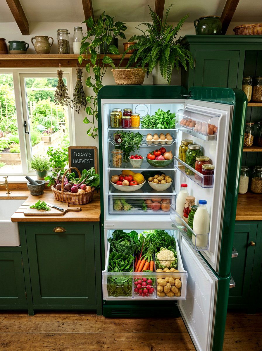 Crisper Drawer Dividers - 30 fridge organization ideas