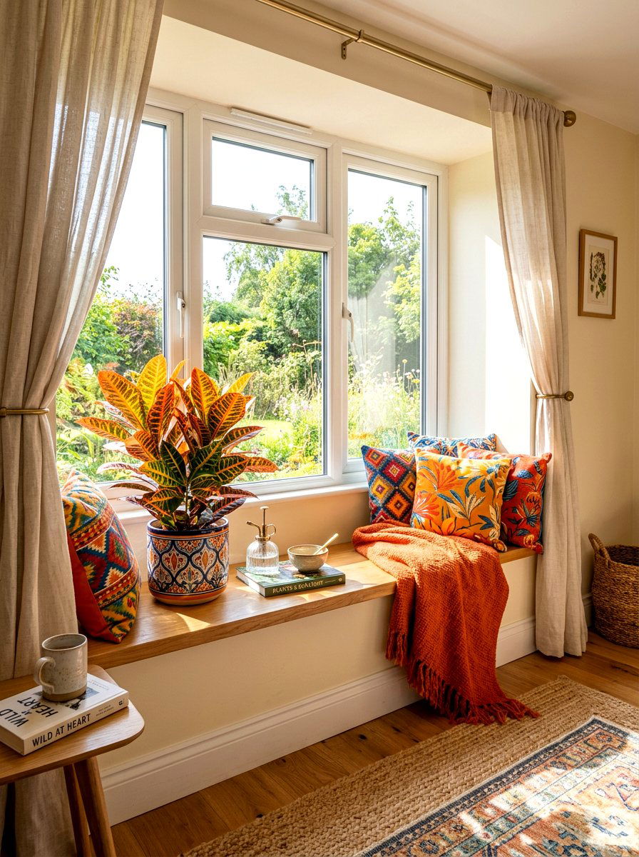 Croton - 30 tropical indoor plant ideas