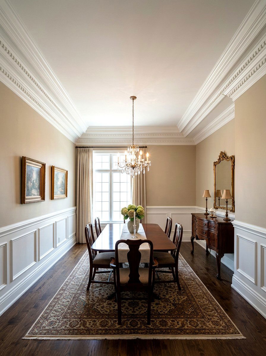 Crown Molding Trim - 30 collected traditional dining room ideas