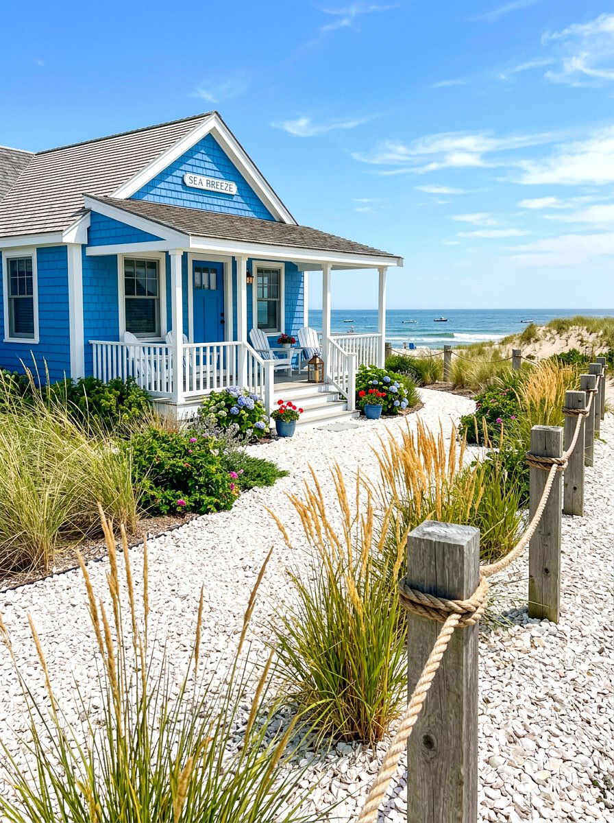 Crushed Shell Mulch - 30 front yard mulch ideas