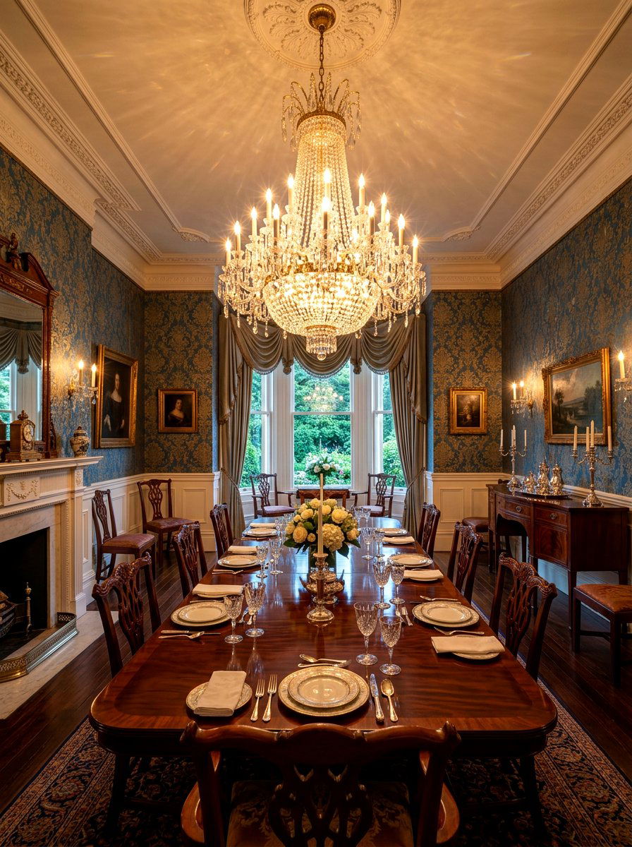 Crystal Chandelier Lighting - 30 heritage home decor ideas