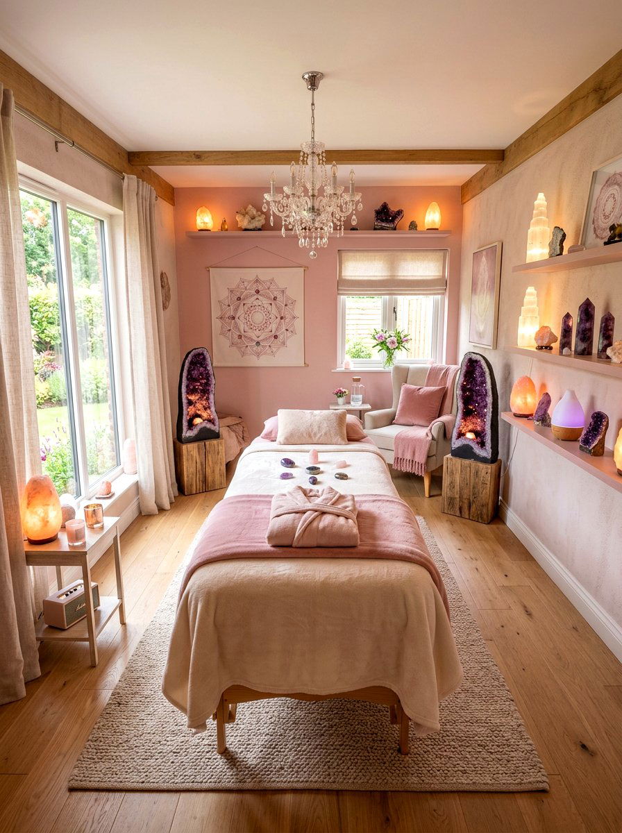 Crystal Massage Room - 30 massage room ideas