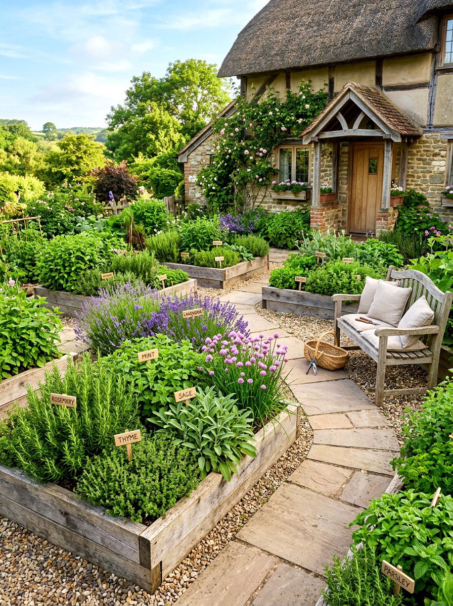 Culinary Tea Herb Garden - 30 tea herb garden ideas