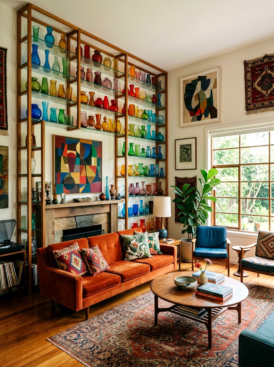 Curated Collection Living Room - 30 maximalist living room ideas