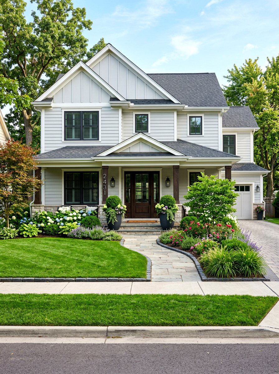 Curb Appeal - 30 front yard landscaping ideas