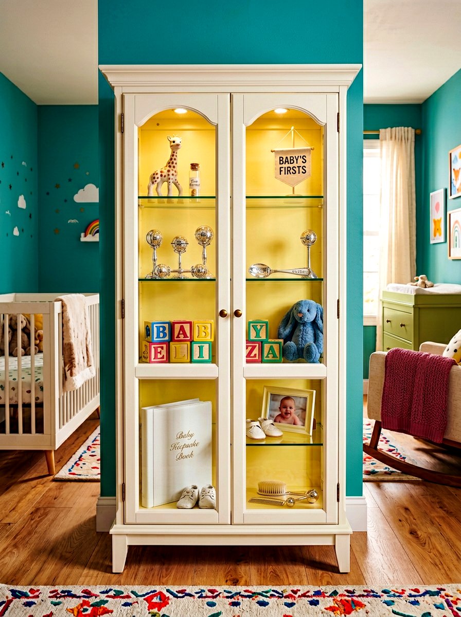 Curio Cabinet For Nursery - 30 curio cabinet styling ideas