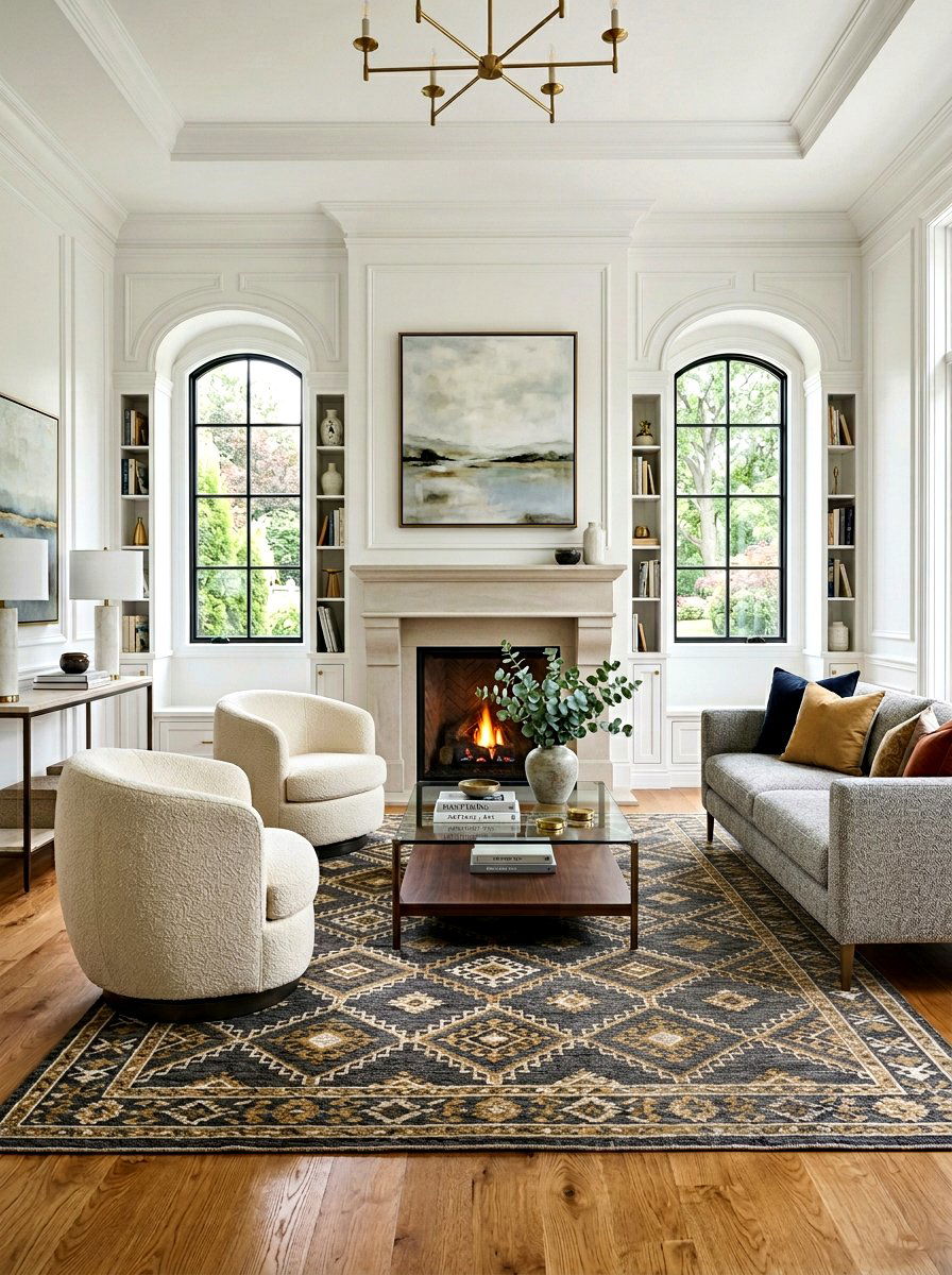 Curved Barrel Swivel Chair - 30 swivel chair ideas
