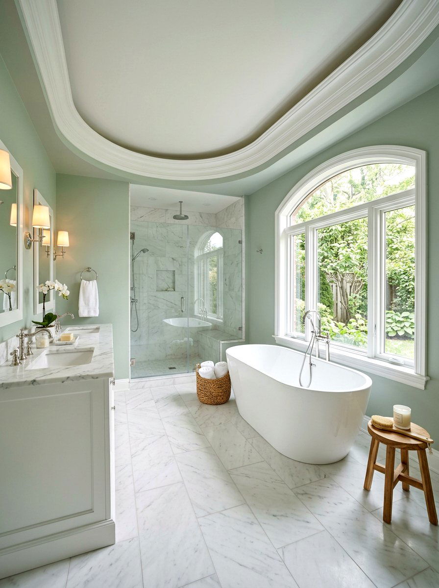Curved Cove Crown Molding - 30 crown molding ideas