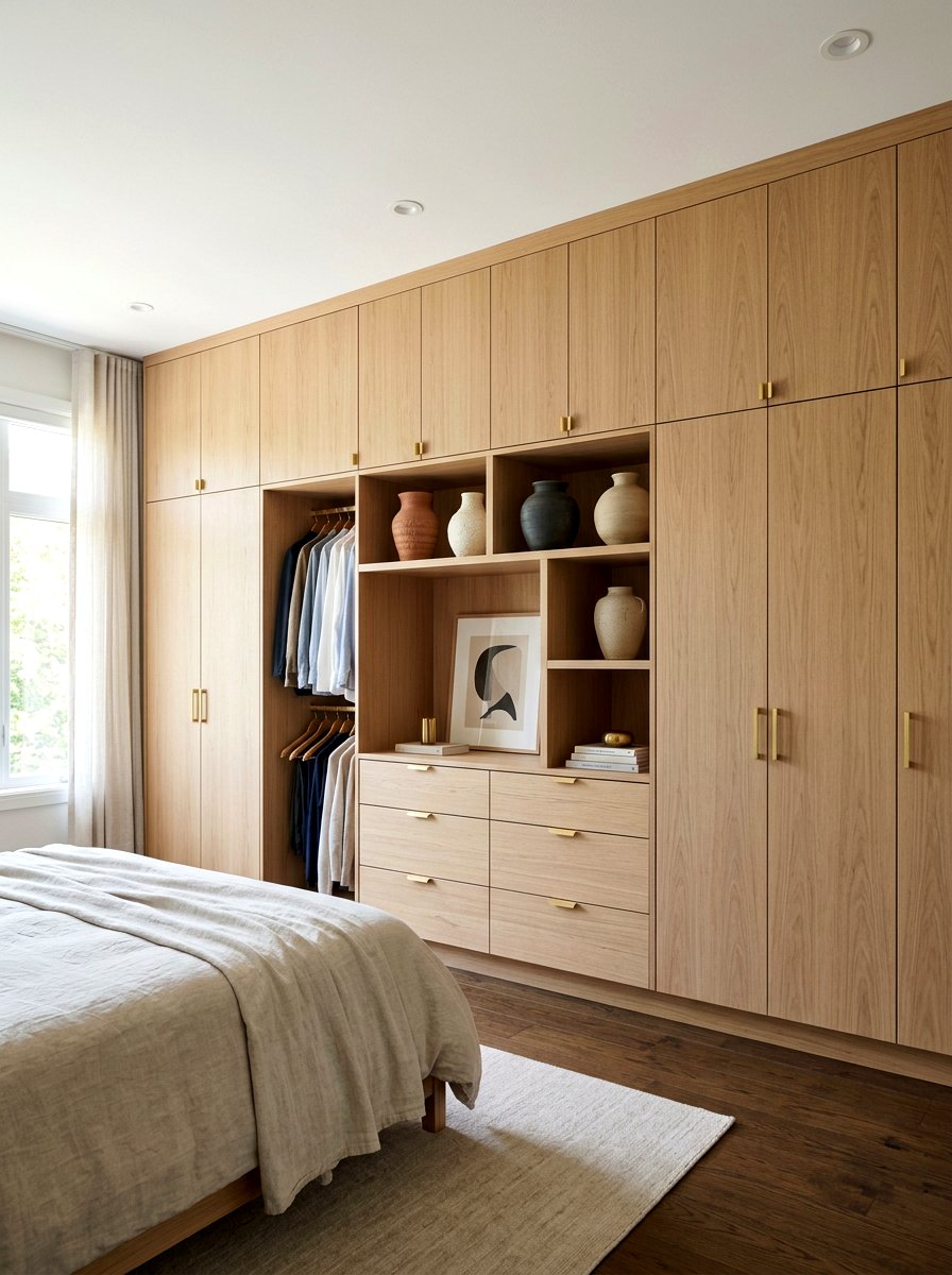 Custom Built In Closet Wall - 30 capsule wardrobe closet ideas