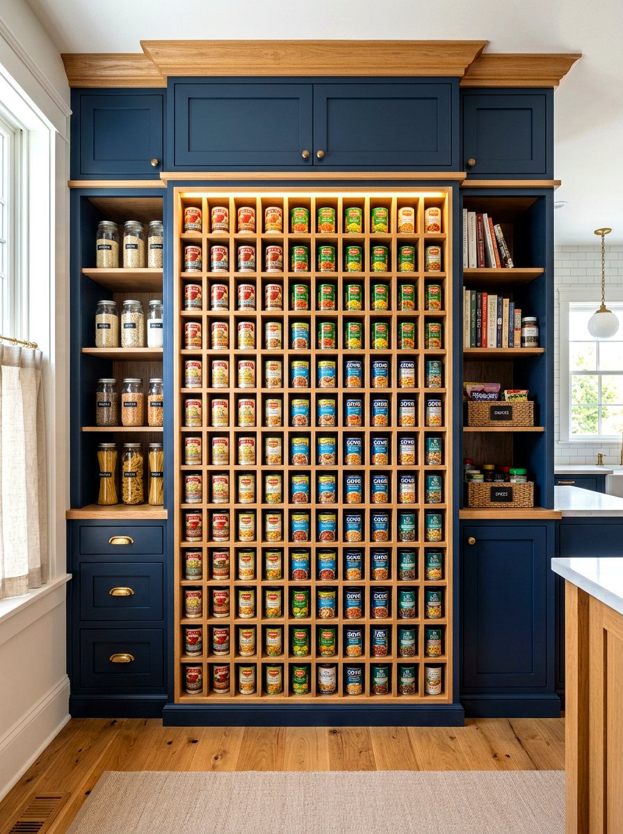 Custom Built In Cubbies - 30 can storage ideas