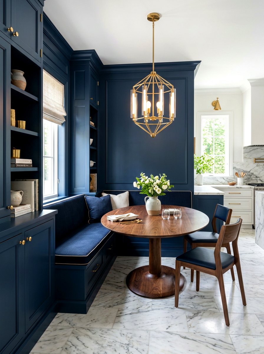 Custom Cabinetry Banquette Seating - 30 kitchen banquette storage ideas