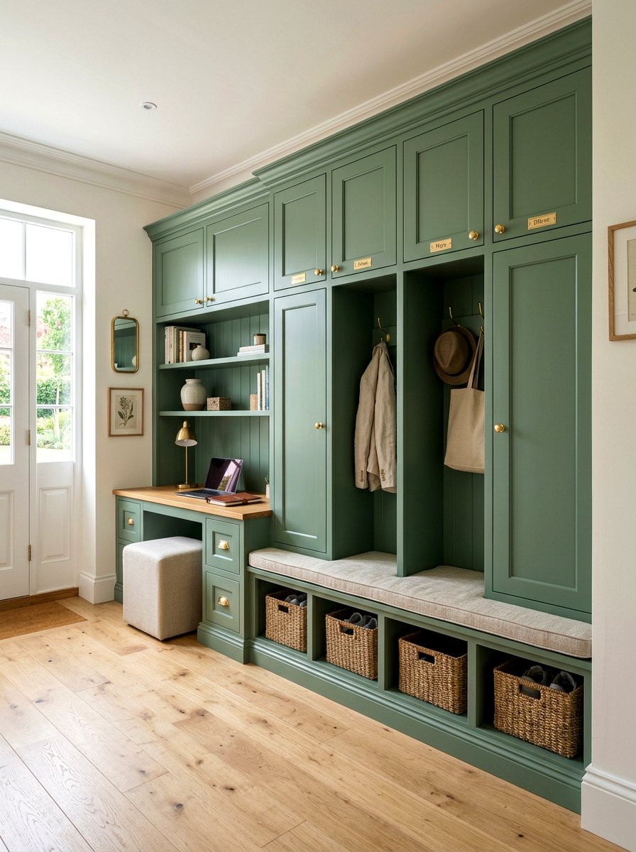 Custom Mudroom Cabinetry - 30 mudroom storage ideas