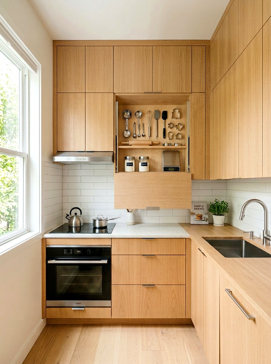 Custom Pull Down Hatch - 30 appliance garage ideas