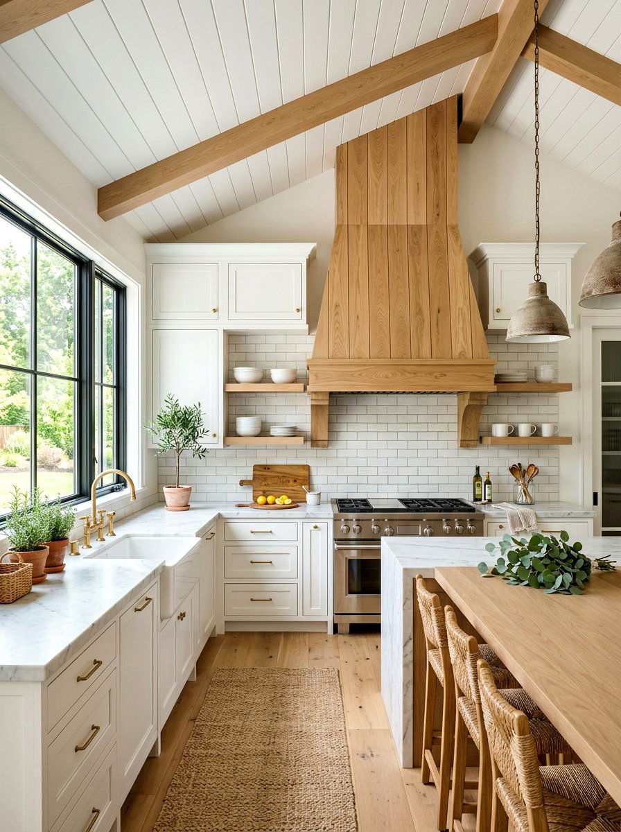 Custom Wood Range Hood - 30 range hood design ideas