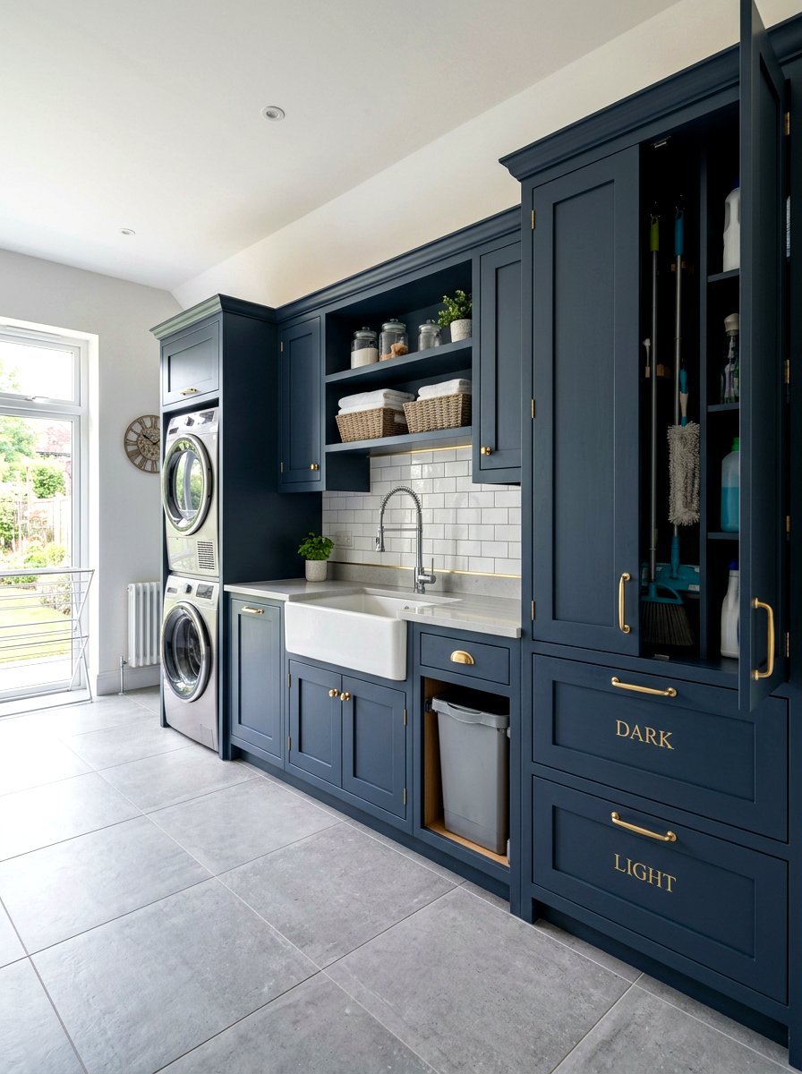 Custom utility sink cabinet - 30 utility sink cabinet ideas