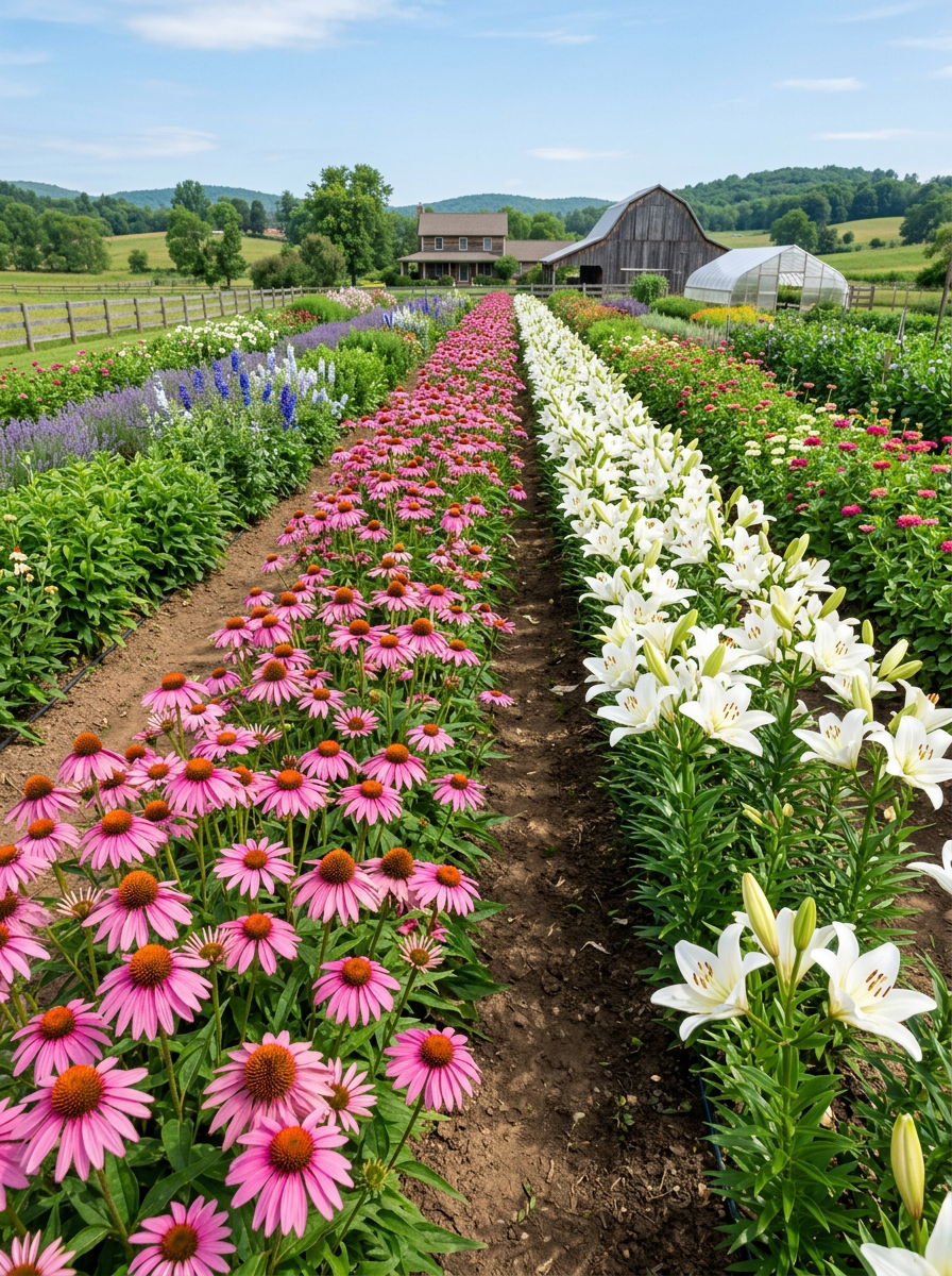 Cut flower perennial garden - 30 perennial flower bed ideas