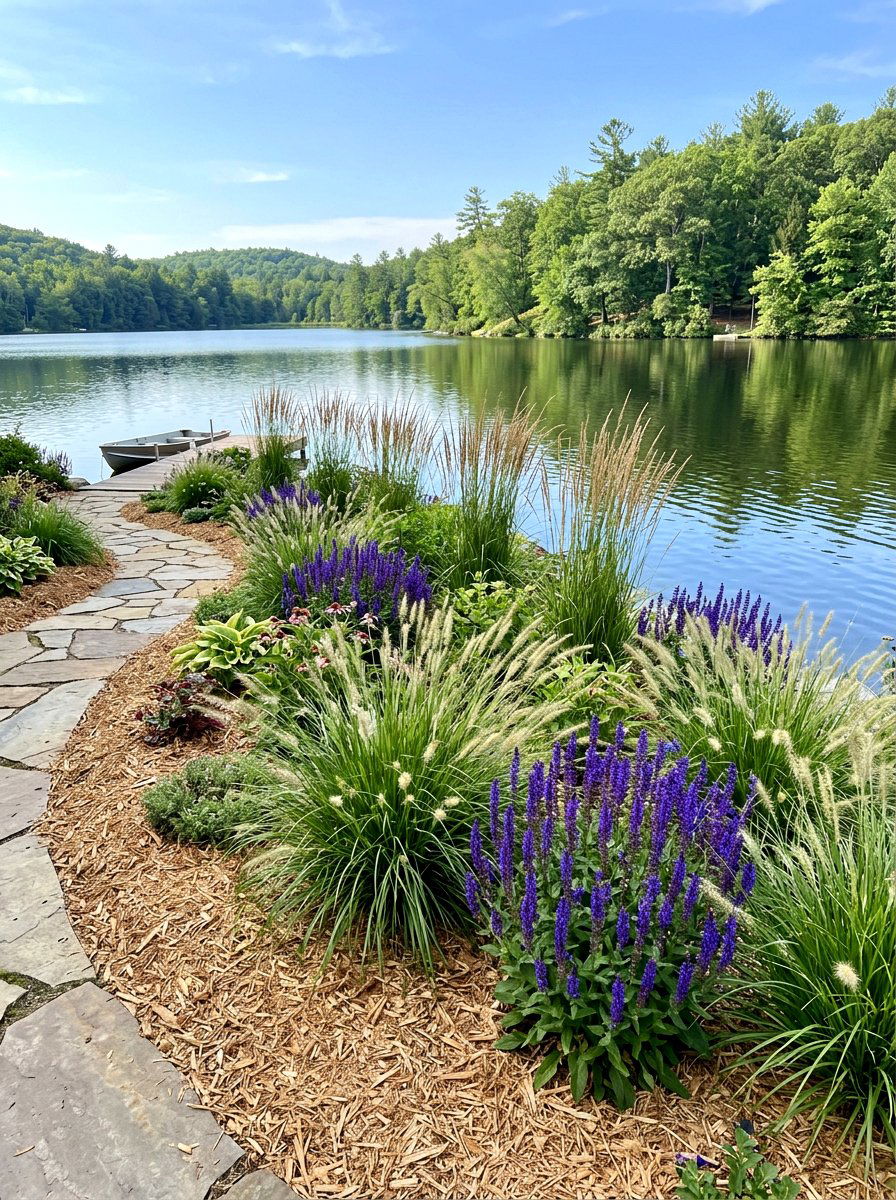 Cypress Mulch - 30 flower bed mulch ideas