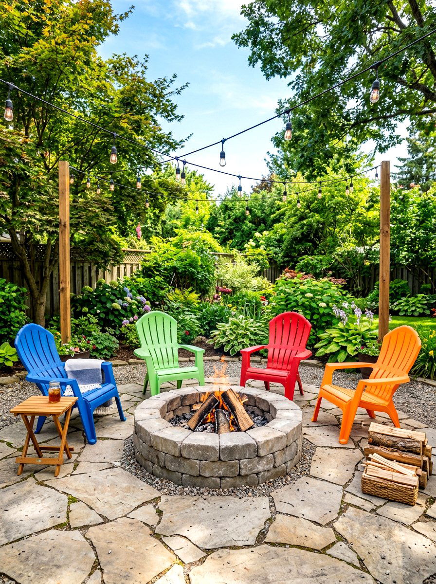 DIY Fire Pit - 30 cozy fire pit ideas