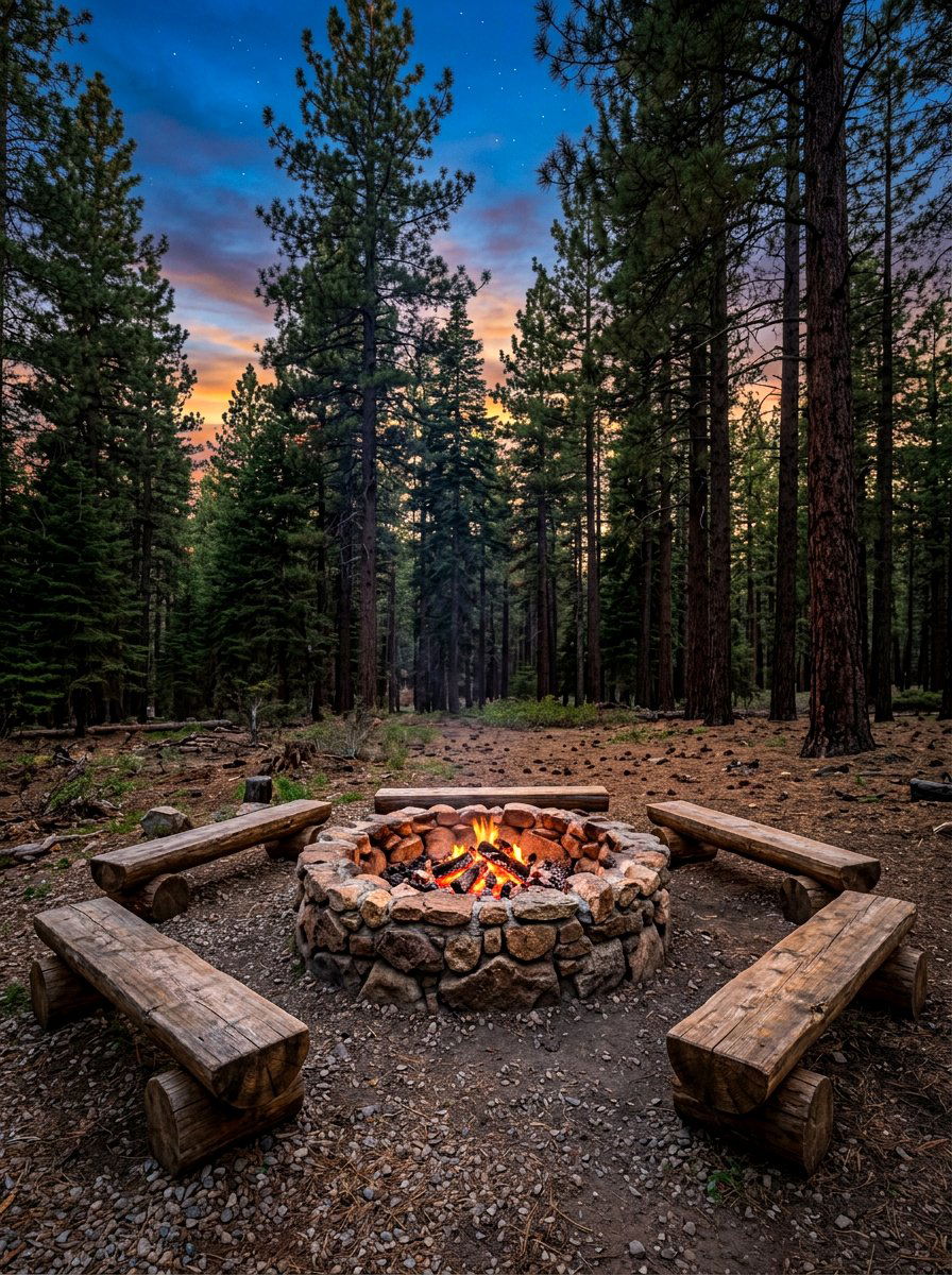 DIY Fire Pit - 30 budget patio ideas