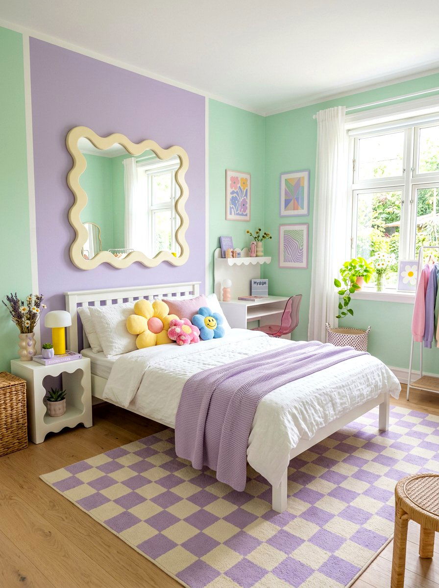 Danish Pastel Bedroom - 30 tween aesthetic bedroom ideas