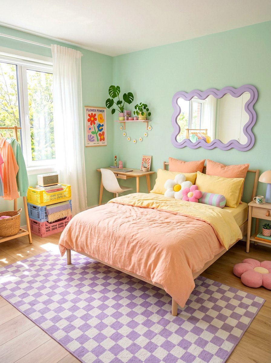 Danish Pastel Bedroom - 30 aesthetic bedroom ideas