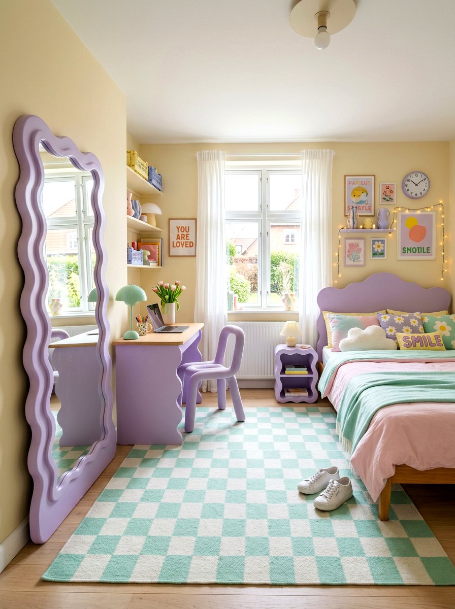 Danish Pastel Teen Bedroom - 30 cool teen room ideas aesthetic