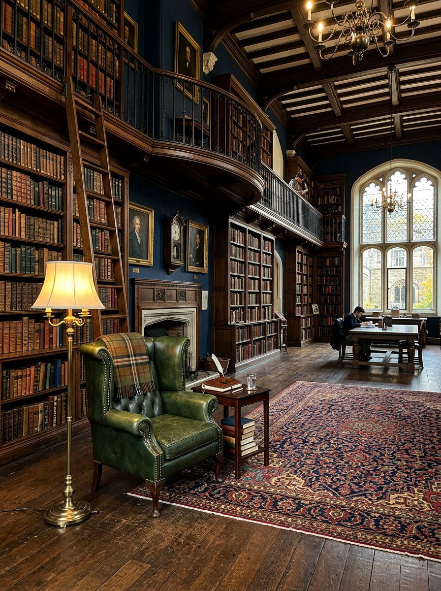 Dark Academia Library - 30 reading den ideas
