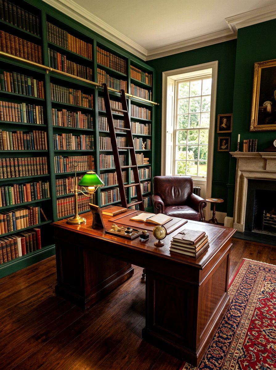 Dark Academia Study Room - 30 teen study room ideas
