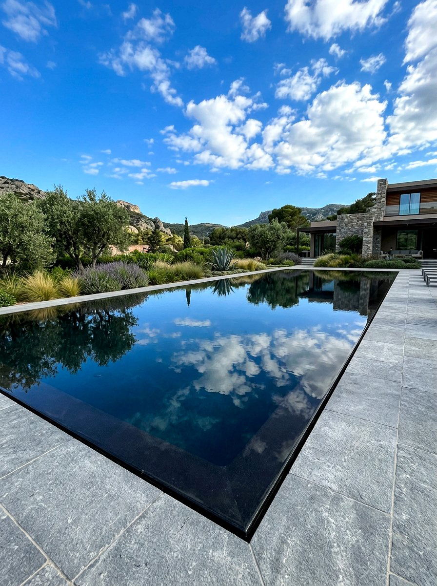 Dark Bottom Pool - 30 inground pool ideas