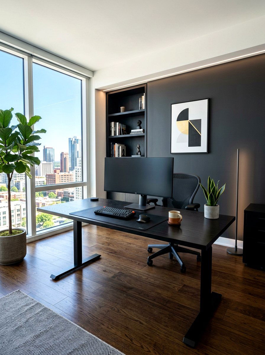 Dark Curtain Living Room - 30 moody living room ideas