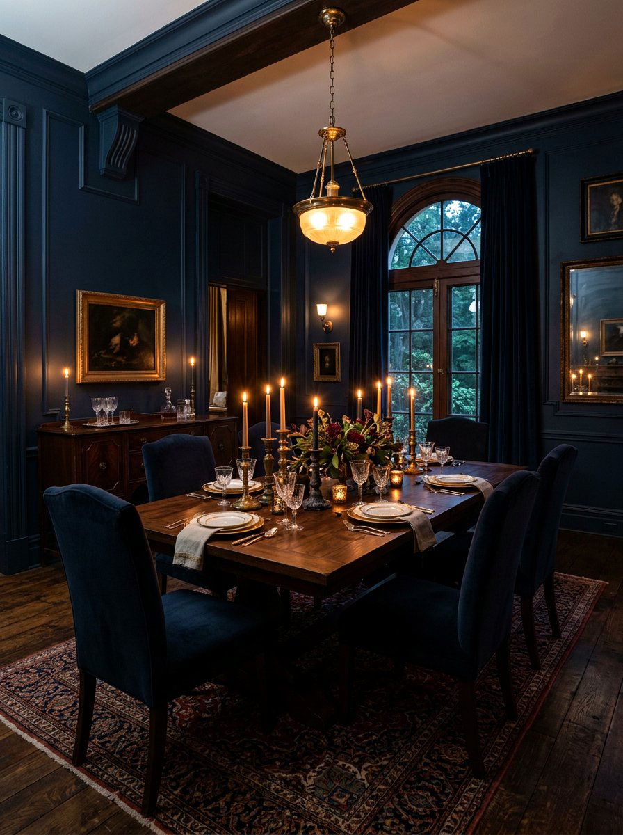 Dark Dining Room Candle Decor - 30 candlelit dining room ideas