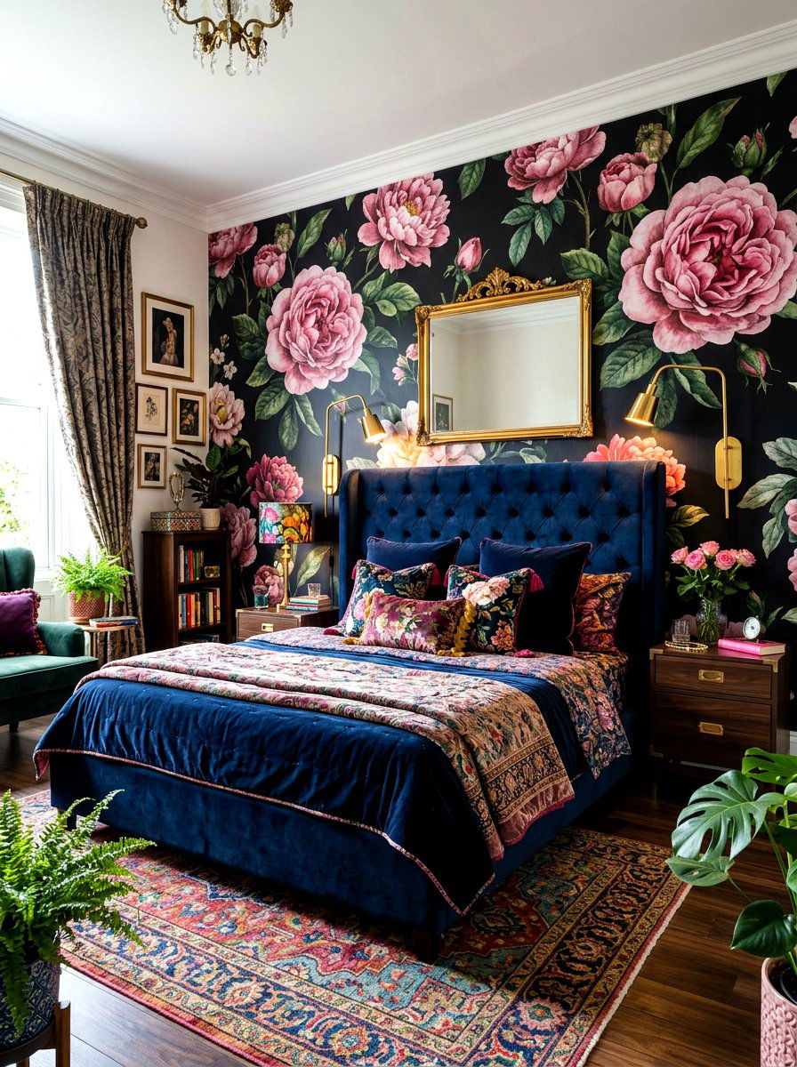 30 maximalist bedroom ideas for Dreamy, Statement-Making Style