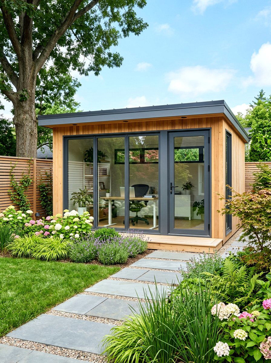 Dark Gray Window Trim - 30 shed window trim ideas
