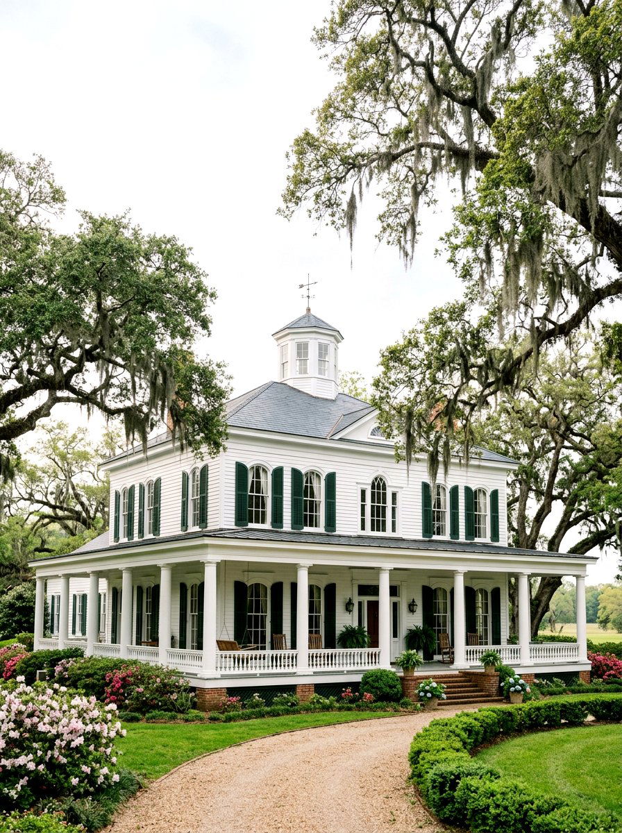 Dark Green Traditional Shutters - 30 exterior shutters ideas